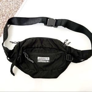 Adidas Originals Utility Crossbody Belt Bag In Black
